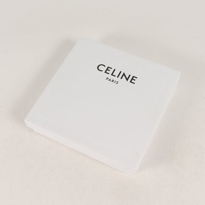 キーリング付き トリオンフ レザー コインケース (COIN AND CARD POUCH CUIR TRIOMPHE IN SMOOTH CALFSKIN TAN) / ポーチ カード