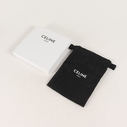キーリング付き トリオンフ レザー コインケース (COIN AND CARD POUCH CUIR TRIOMPHE IN SMOOTH CALFSKIN TAN) / ポーチ カード