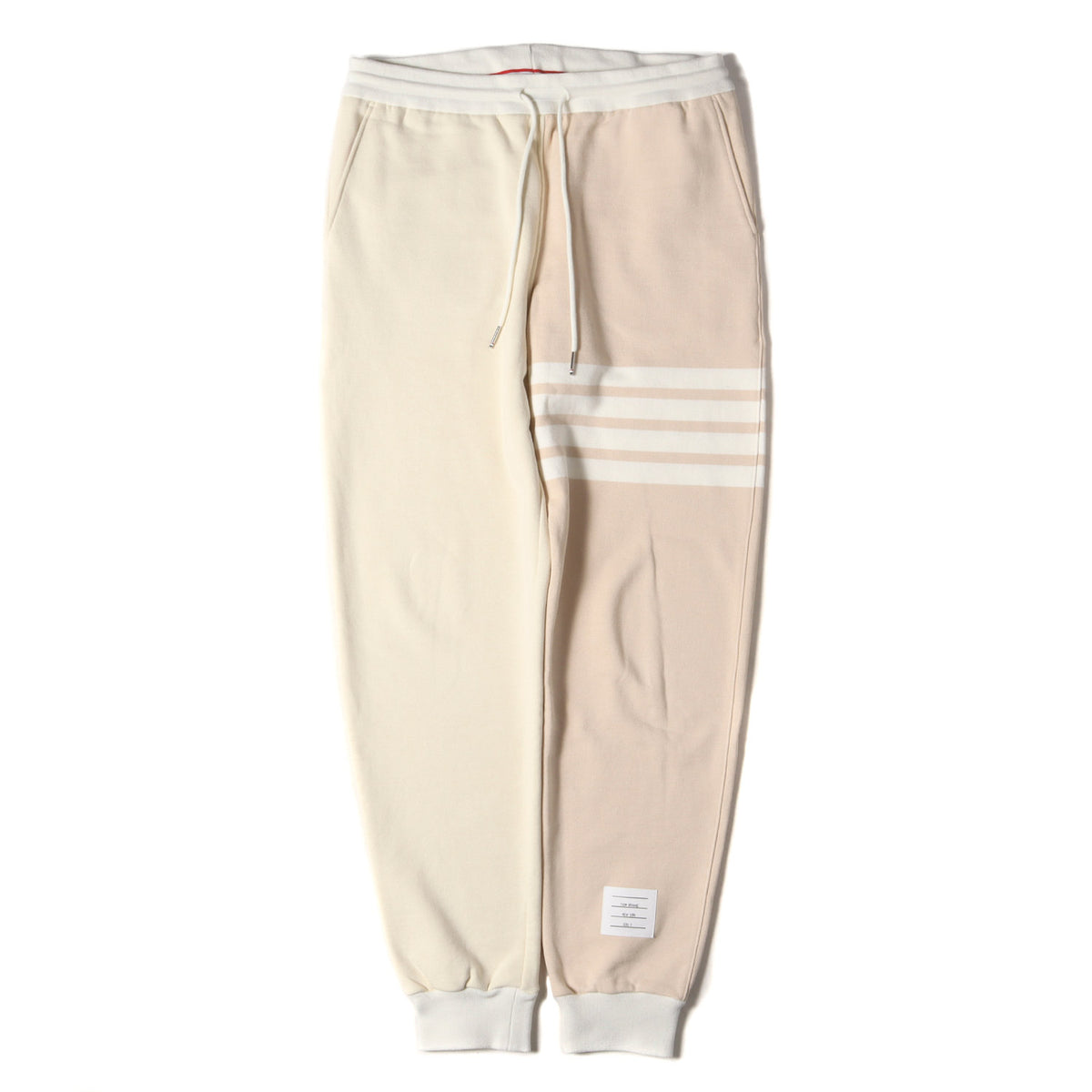 トーナルファンミックス クラシックコットン ループバック 4BAR スウェット パンツ (MJQ008F 00535107) / バイカラー セパレート 裏毛