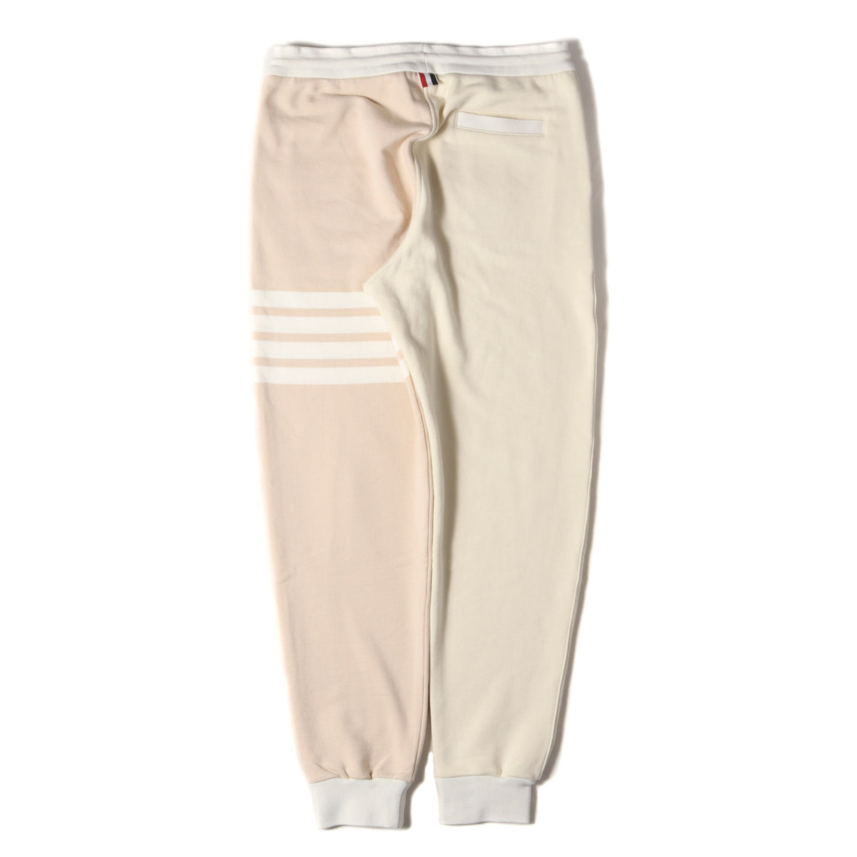 トーナルファンミックス クラシックコットン ループバック 4BAR スウェット パンツ (MJQ008F 00535107) / バイカラー セパレート 裏毛