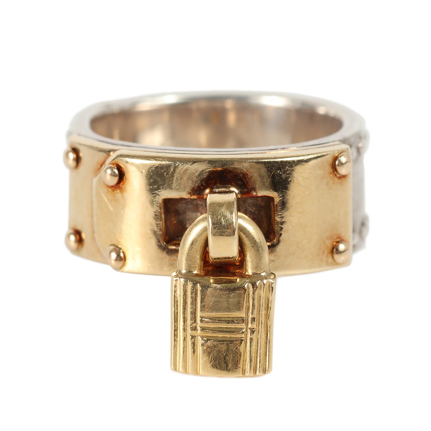 ケリー リング (Kelly Ring) / Ag925 ゴールド コンビ カデナ ヴィンテージ ジュエリー アクセサリー