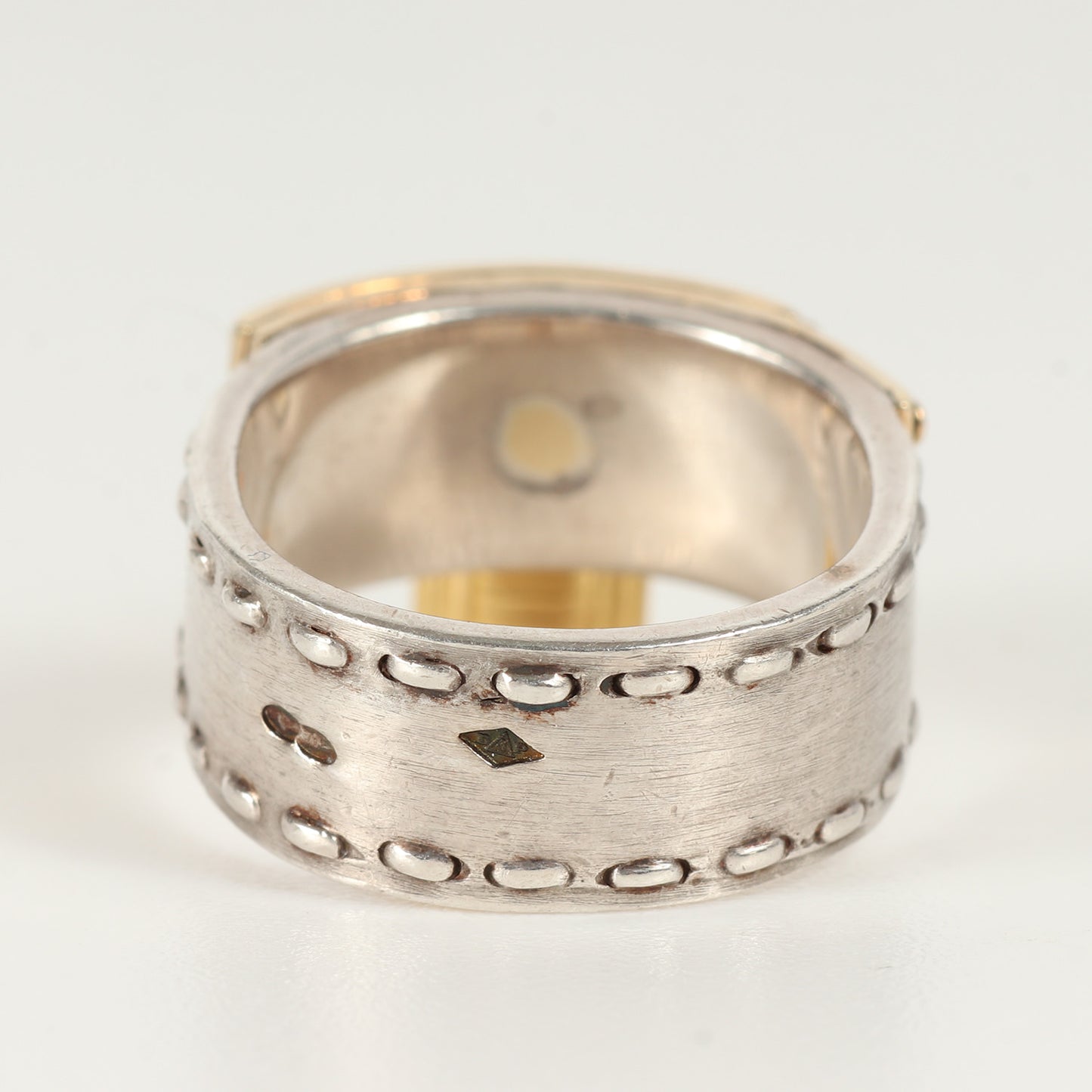 ケリー リング (Kelly Ring) / Ag925 ゴールド コンビ カデナ ヴィンテージ ジュエリー アクセサリー