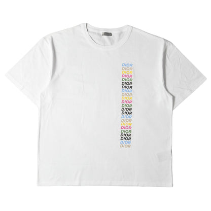 24SS マルチカラー ロゴ Tシャツ (413J696A0817) / 半袖 コットン ジャージー