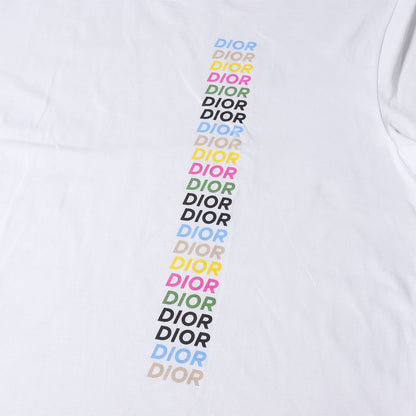 24SS マルチカラー ロゴ Tシャツ (413J696A0817) / 半袖 コットン ジャージー