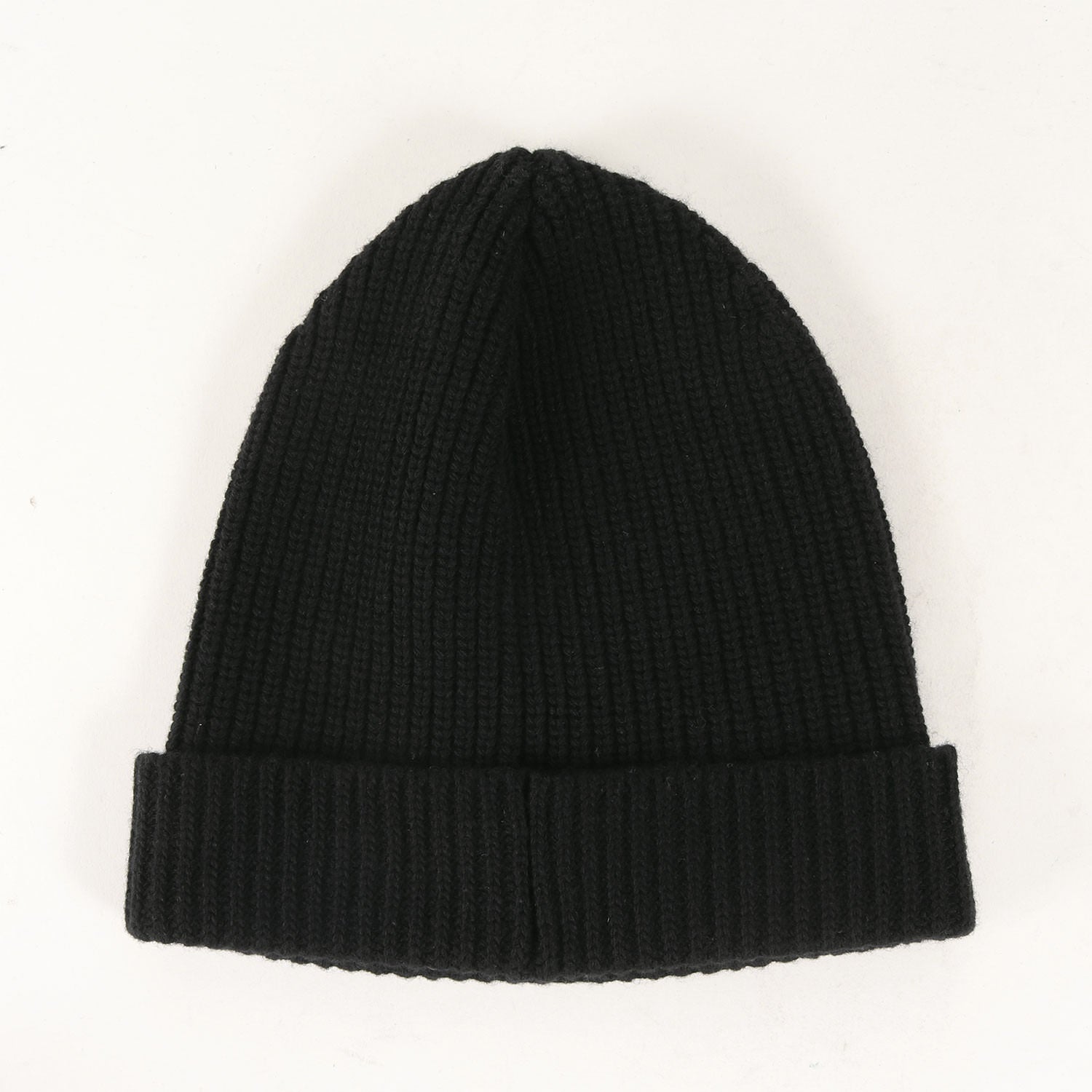 CELINE ブラック ニット帽 ロゴ刺繍 CELINE セリーヌ 22SS LUCKY LOVER