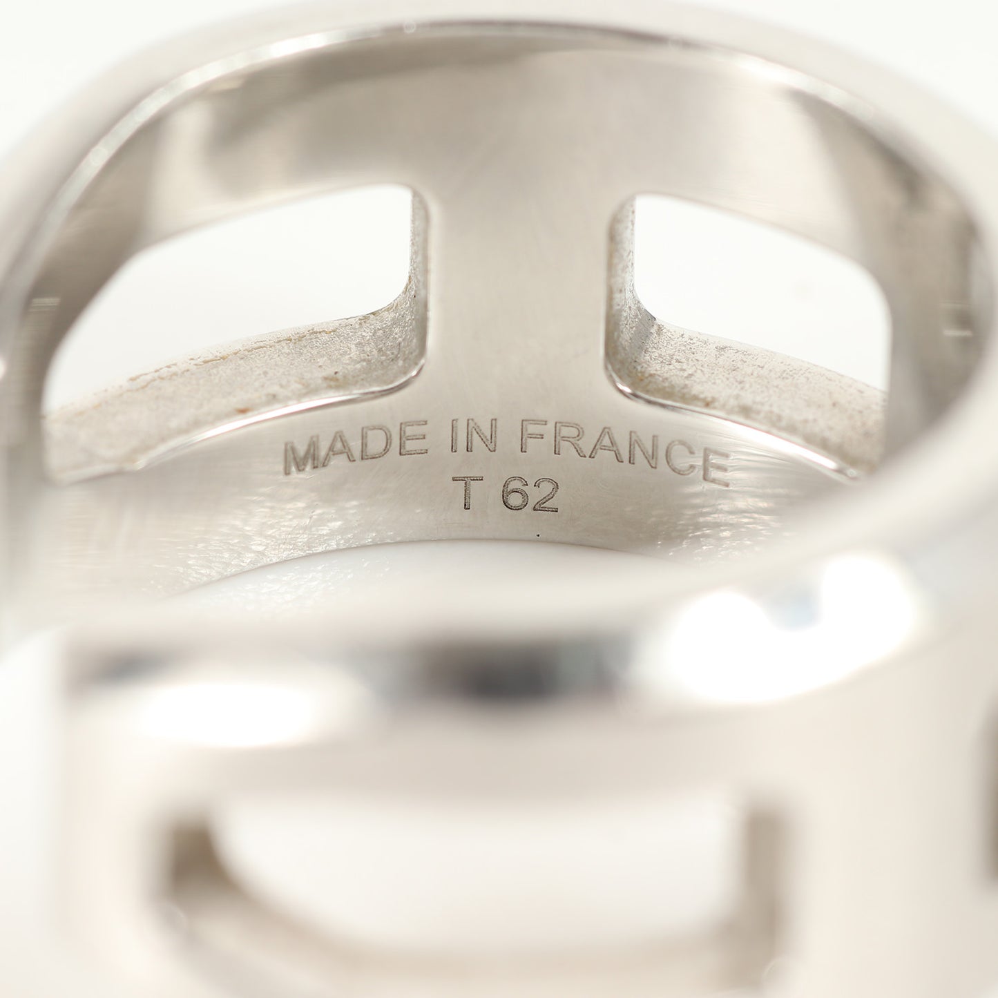 プレイ エッジ デザイン リング / Play 指輪 ステンレススチール 艶消し マット