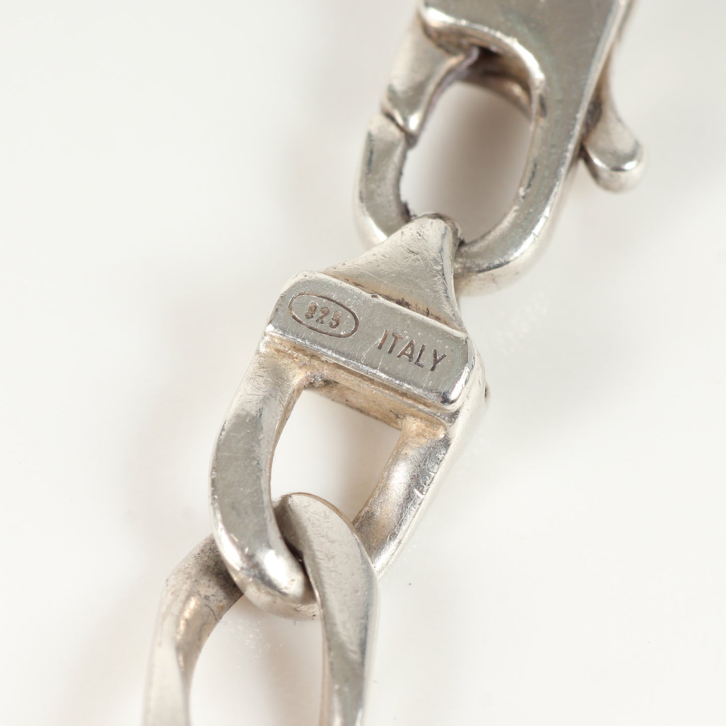 フィガロ チェーン リンク コンビ ブレスレット (Figaro Link Bracelet) / ヴィンテージ オールド シルバー925 AU750 K18 ゴールド