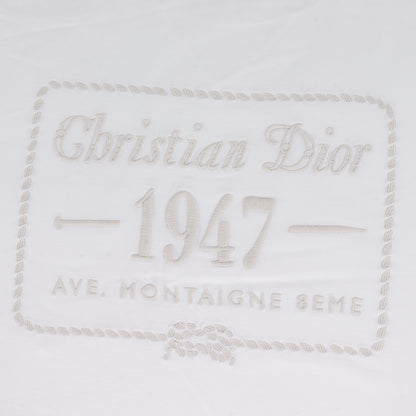 近年モデル バックロゴ 刺繍 ポケット Tシャツ (243J634A0677)