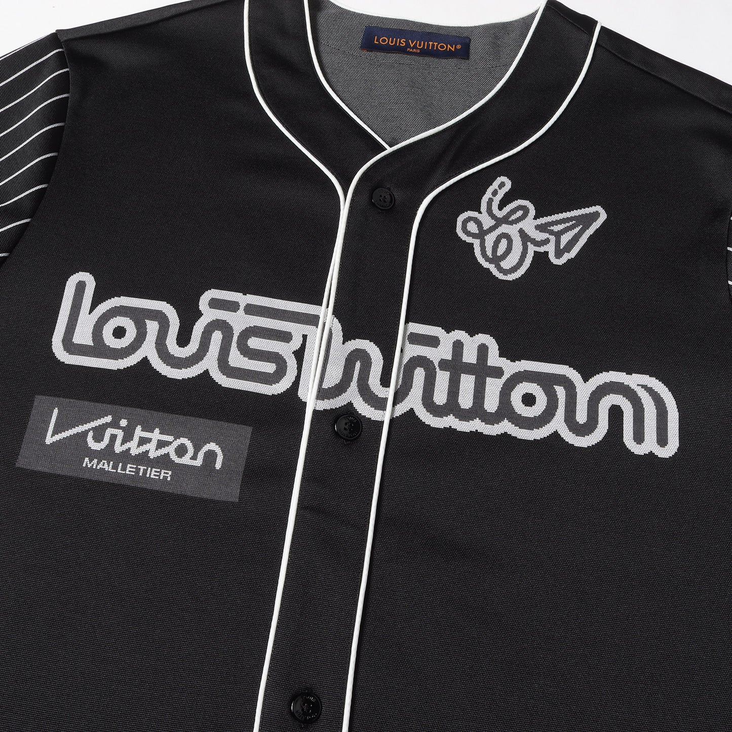 23SS ロゴ ナンバリング ストレッチ ジャージー ベースボール 半袖 シャツ (RM231 YN1 HOS83W) / ラグカジ