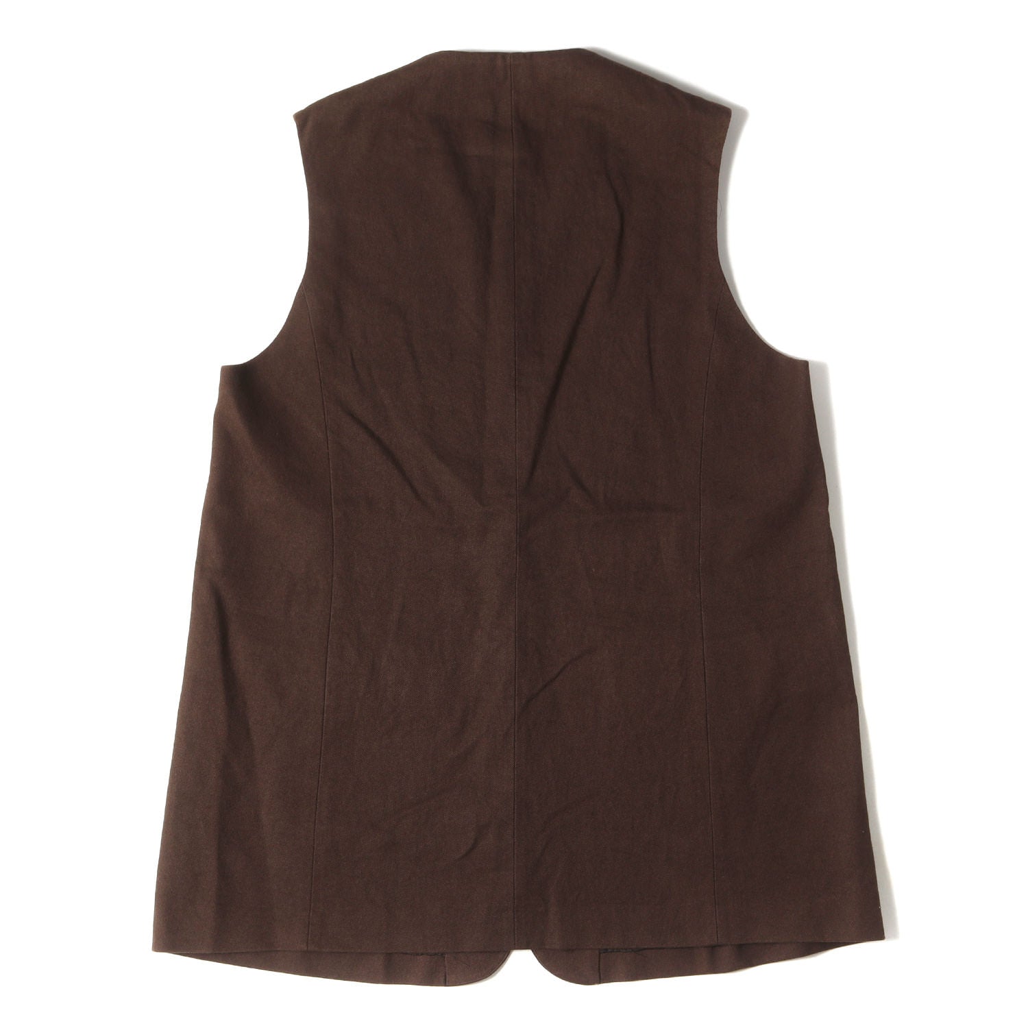 REVERBERATE (リバーバレイト) 24SS ノーカラー スリーブレス 3B ストレッチ リネンコットン カバー ベスト (LONG  TAILORED WAISTCOAT) / ノースリーブ テーラード ジャケット MADE IN JAPAN – ブランド古着の通販・買取 |  BEEGLE by Boo-Bee