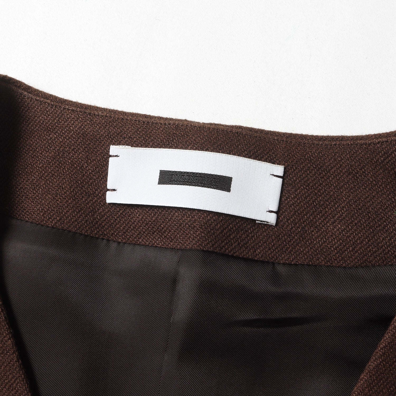 REVERBERATE ベスト 24SS REVERBERATE (リバーバレイト) 24SS ノーカラー スリーブレス 3B