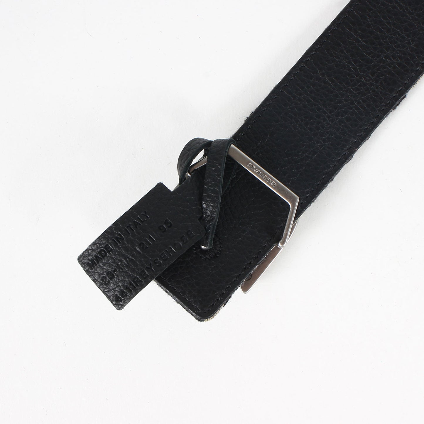 22SS Dロゴ バックル リバーシブル オブリーク ジャガード シボレザー ベルト (4411REYSE) / 定番 ベーシック ラグカジ ラグジュアリー カジュアル