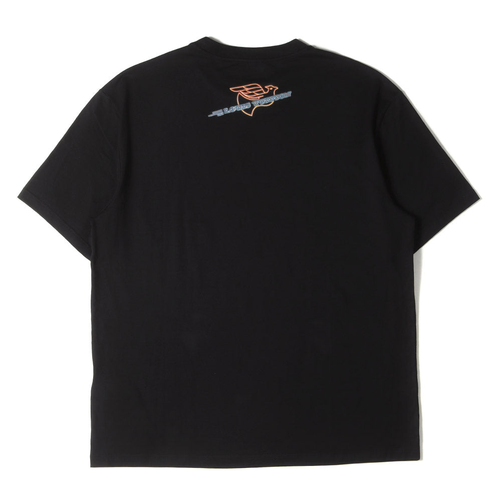 24AW Vuitton Motel モチーフ クリスタル ストラス ロゴ Tシャツ (1AFXNG) / 定番 ベーシック ラグカジ ラグジュアリー