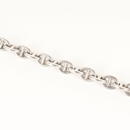 ゴールド コンビ アンカー チェーン リンク ネックレス / 多重 ブレスレット Ag925 シルバー ヴィンテージ OLD ジュエリー