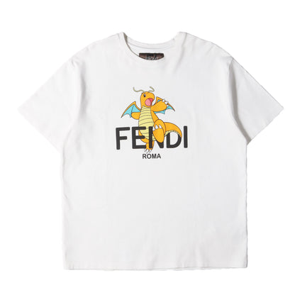 24SS × fragment design × POKEMON カイリュー Tシャツ (FY1144 AQJL)