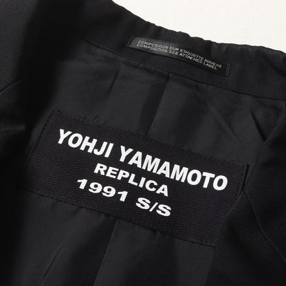 1991SS REPLICA ウールギャバ 3B テーラード カバン ジャケット (HW-J68-140)