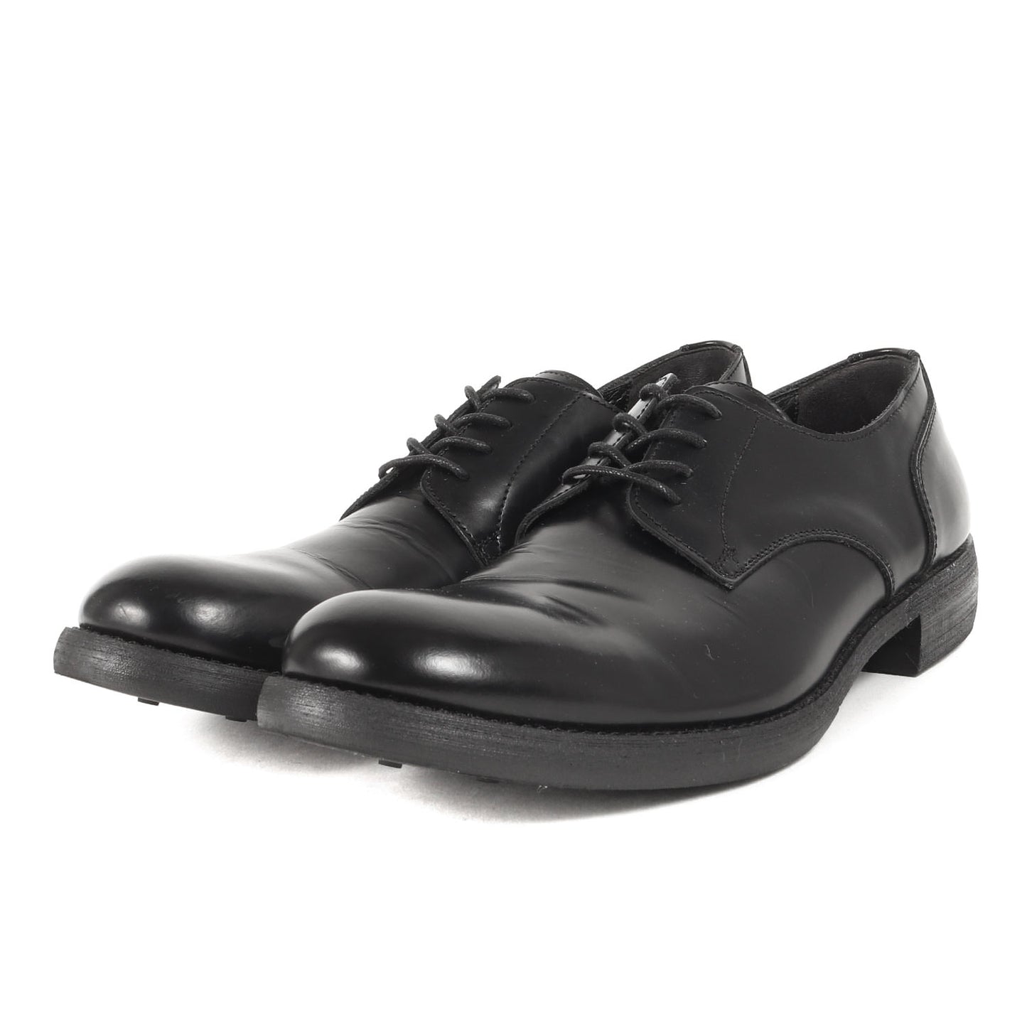 シャイニーグラスレザー プレーントゥ シューズ (SHINY GLASS PLAIN TOE) / COSTUME D'HOMME