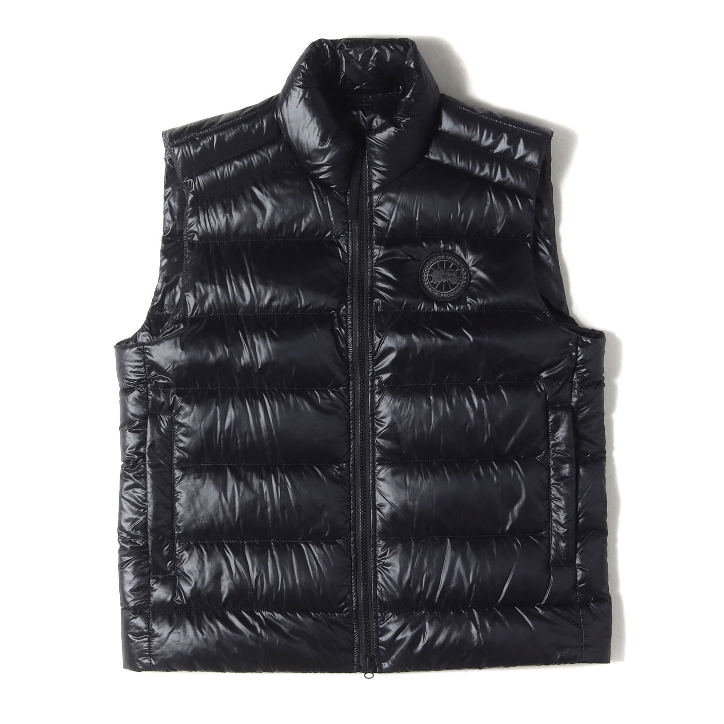 マイクロ ナイロン リップストップ ダウンベスト (Crofton Vest Black Label 2229MB)