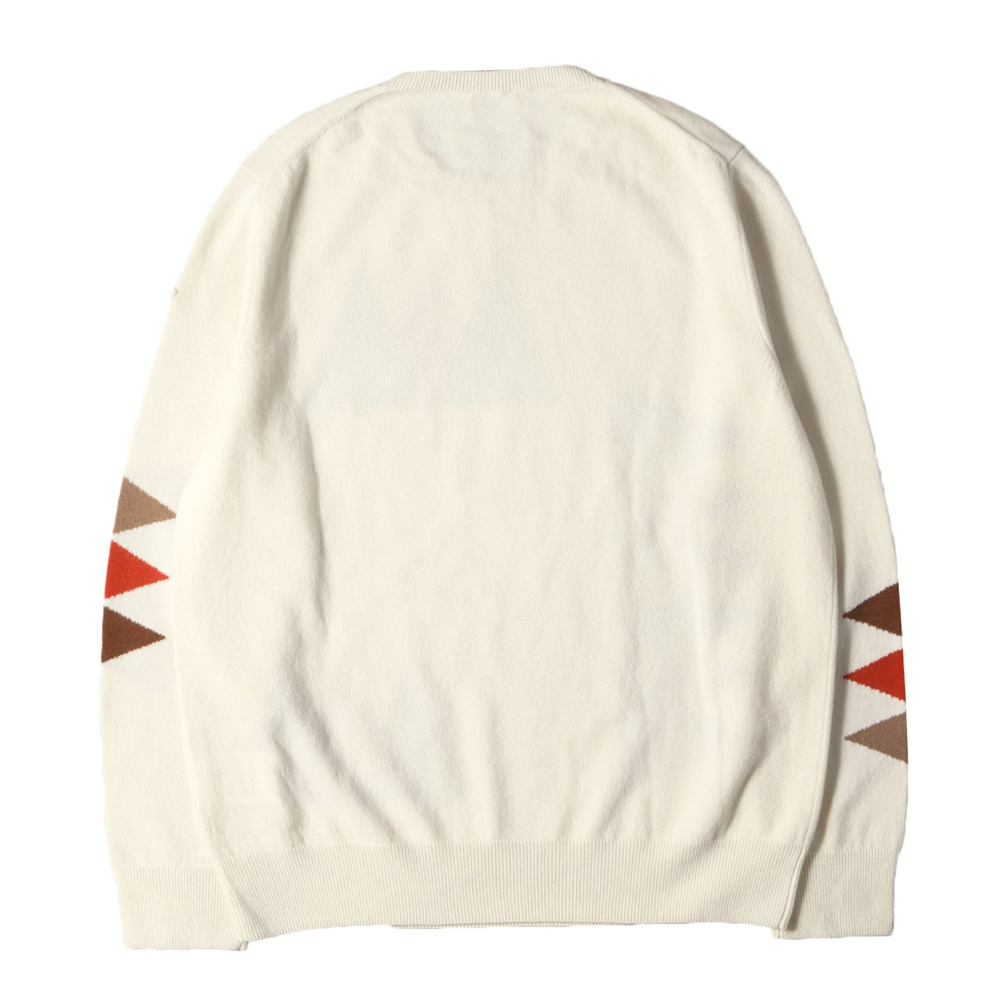 20AW ジオメトリックジャガード ハイゲージ カシミヤ混ウール ニット (GIROCOLLO TRICOT)