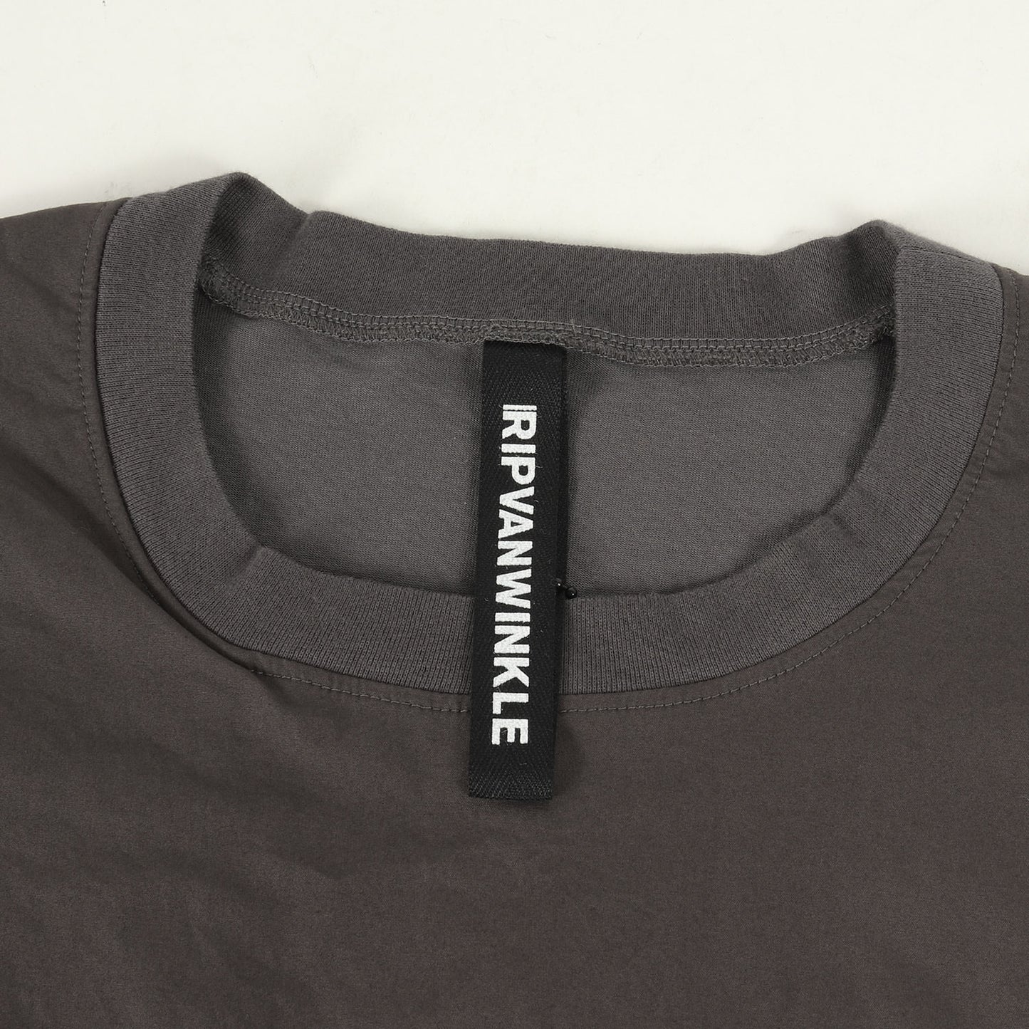 22AW 立体切替し クロス ロングスリーブ Tシャツ(CROSS JERSEY-T)