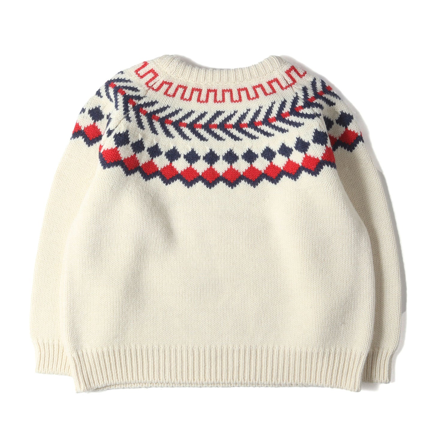 21AW フェアアイル ジャガード ローゲージ ニット セーター (2A38Q107O)