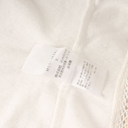 メッシュ マルチストライプ クレープ Tシャツ (ME01JK243)