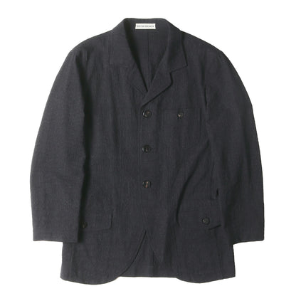 ストライプ サマーウール 3B ワークジャケット (ME81-FD526)