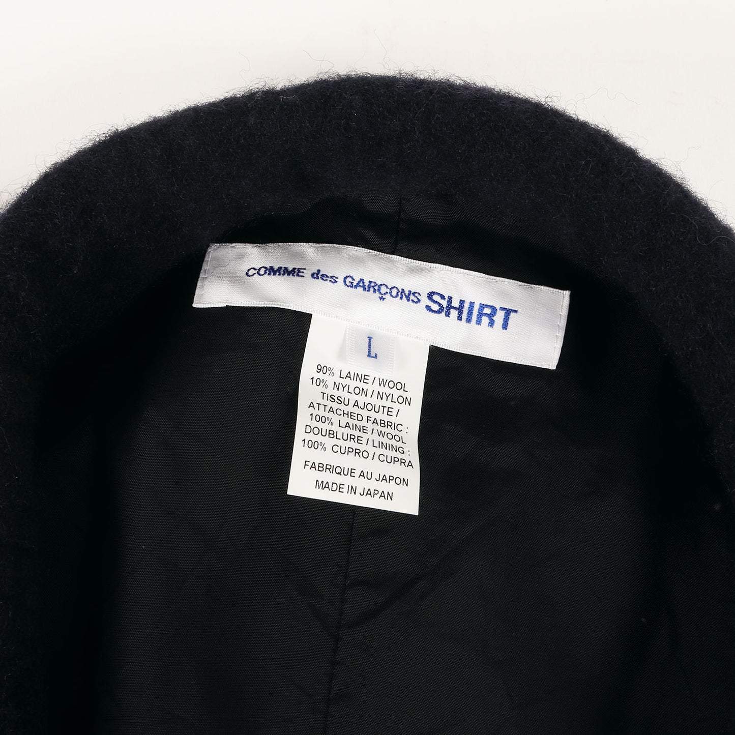 22AW タータンチェック クロス レイヤー ウール 縮絨 3B ブレザー (wool broadcloth plain × tartan wool broadcloth FJ-J002) / MADE IN JAPAN