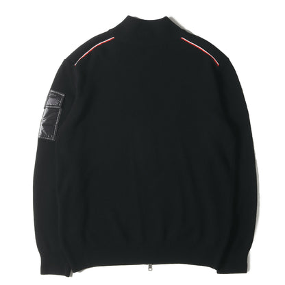 23AW ハイネック ハイゲージ ウール ニット ダブルジップ カーディガン (CARDIGAN TRICOT I20919B00012 M1241)