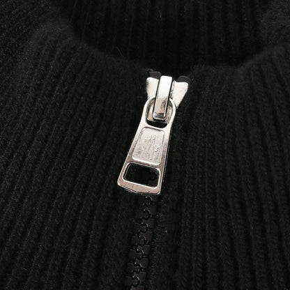 23AW ハイネック ハイゲージ ウール ニット ダブルジップ カーディガン (CARDIGAN TRICOT I20919B00012 M1241)