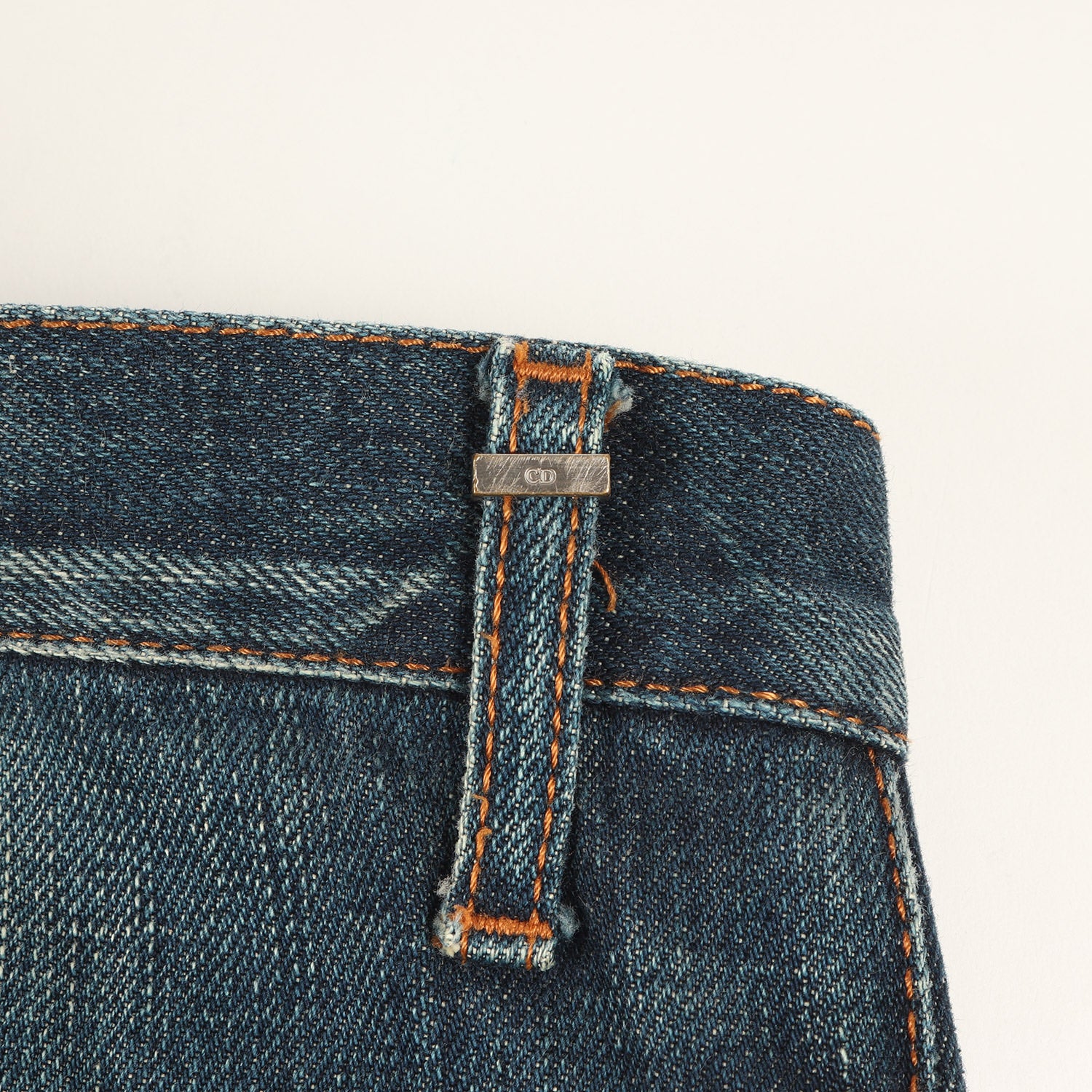 Dior ダークブルーデニム ストレートレッグ　ディオールオム Dior HOMME (ディオールオム) 06AW These Grey Days 期 ダスト