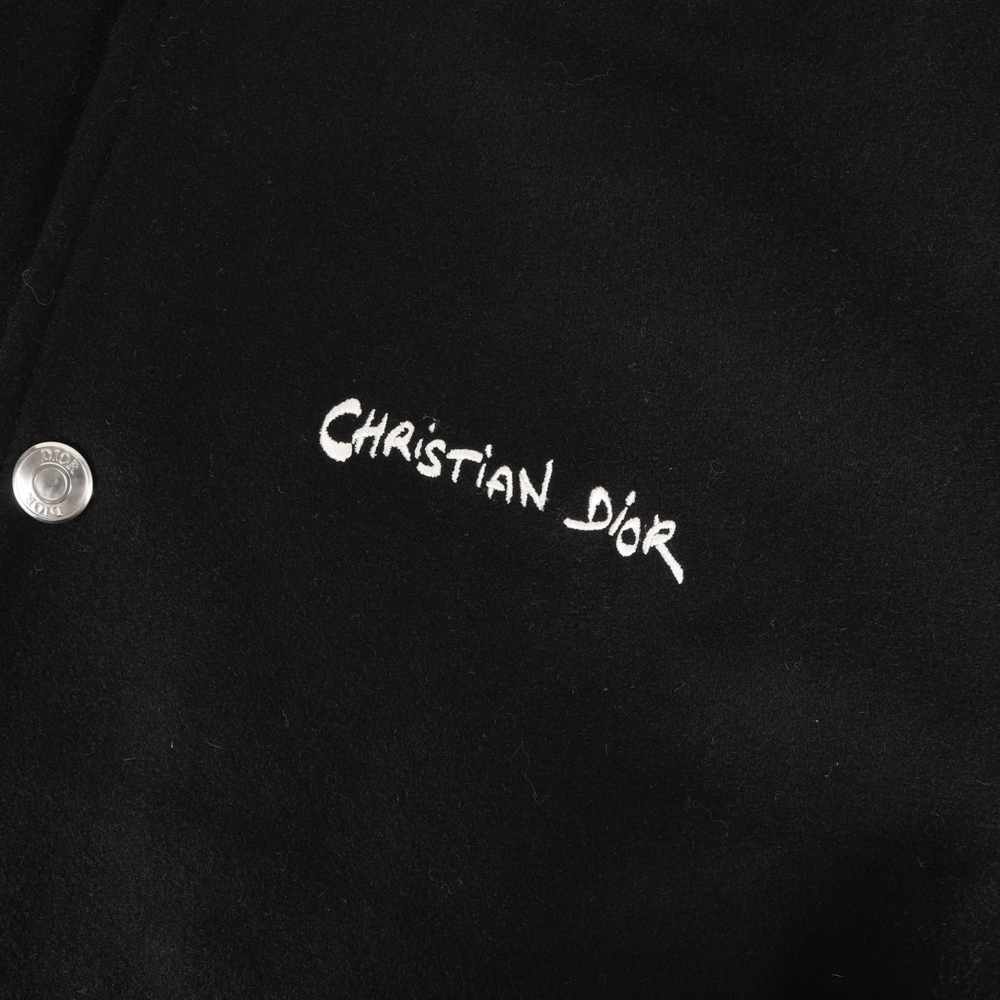 24SS ロゴ刺繍 メルトン バーシティー ジャケット (Tag Varsity Jacket 443L430A6105)