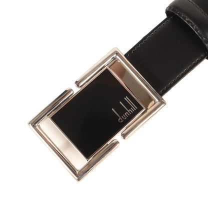 ロゴ スクエア バックル リバーシブル カウハイドレザー ベルト (BELT DOUBLE FRAME  LACQUER PALL BPB150A42) / MADE IN ITALY