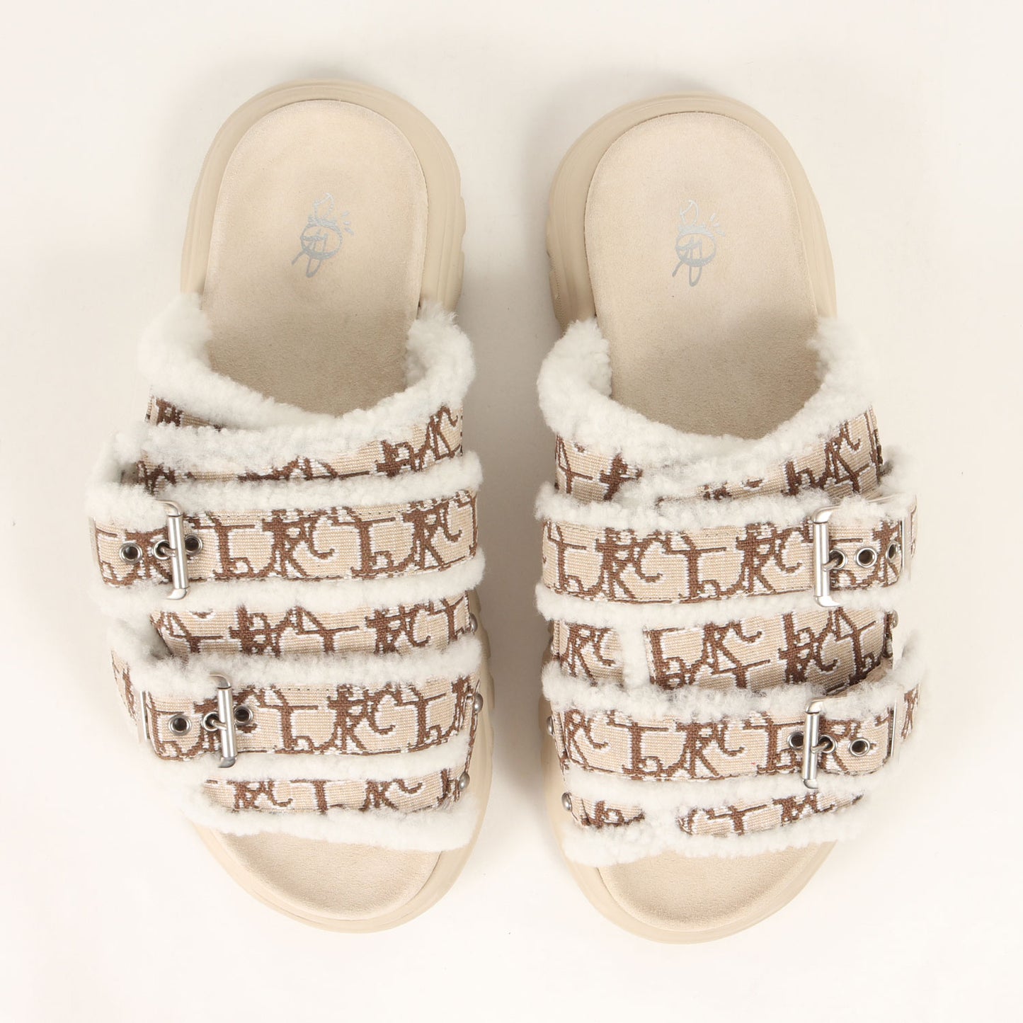 22AW × Travis Scott Cactus Jack 内ボア スライド サンダル (H-TOWN CACTUS JACK)