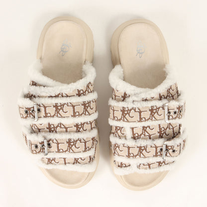 22AW × Travis Scott Cactus Jack 内ボア スライド サンダル (H-TOWN CACTUS JACK)