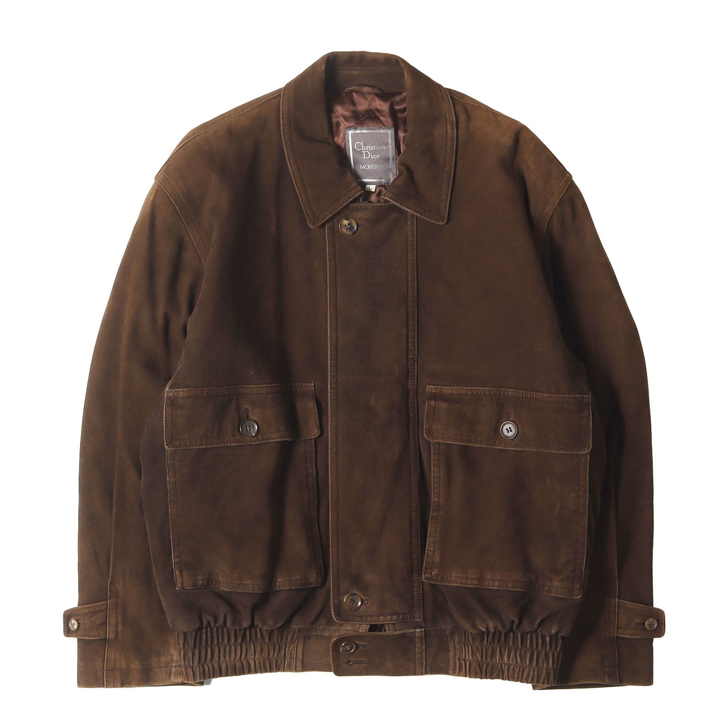 シープスウェード ジップアップ ブルゾン / MONSIEUR