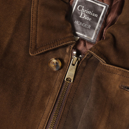 シープスウェード ジップアップ ブルゾン / MONSIEUR