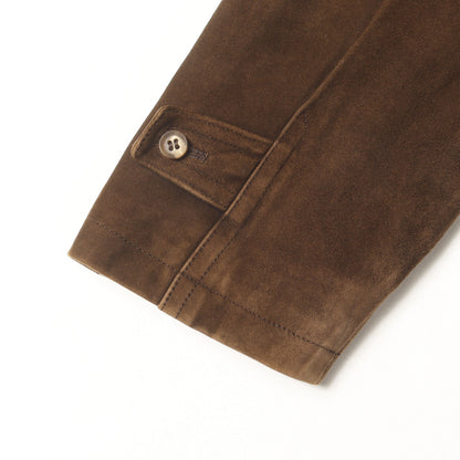 シープスウェード ジップアップ ブルゾン / MONSIEUR