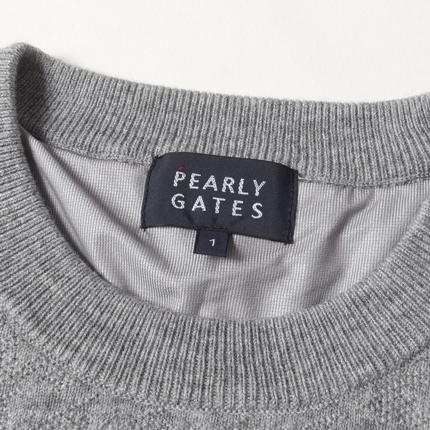 23AW ロゴ ワッペン 刺繍 ウール ニット セーター (055-3270152)