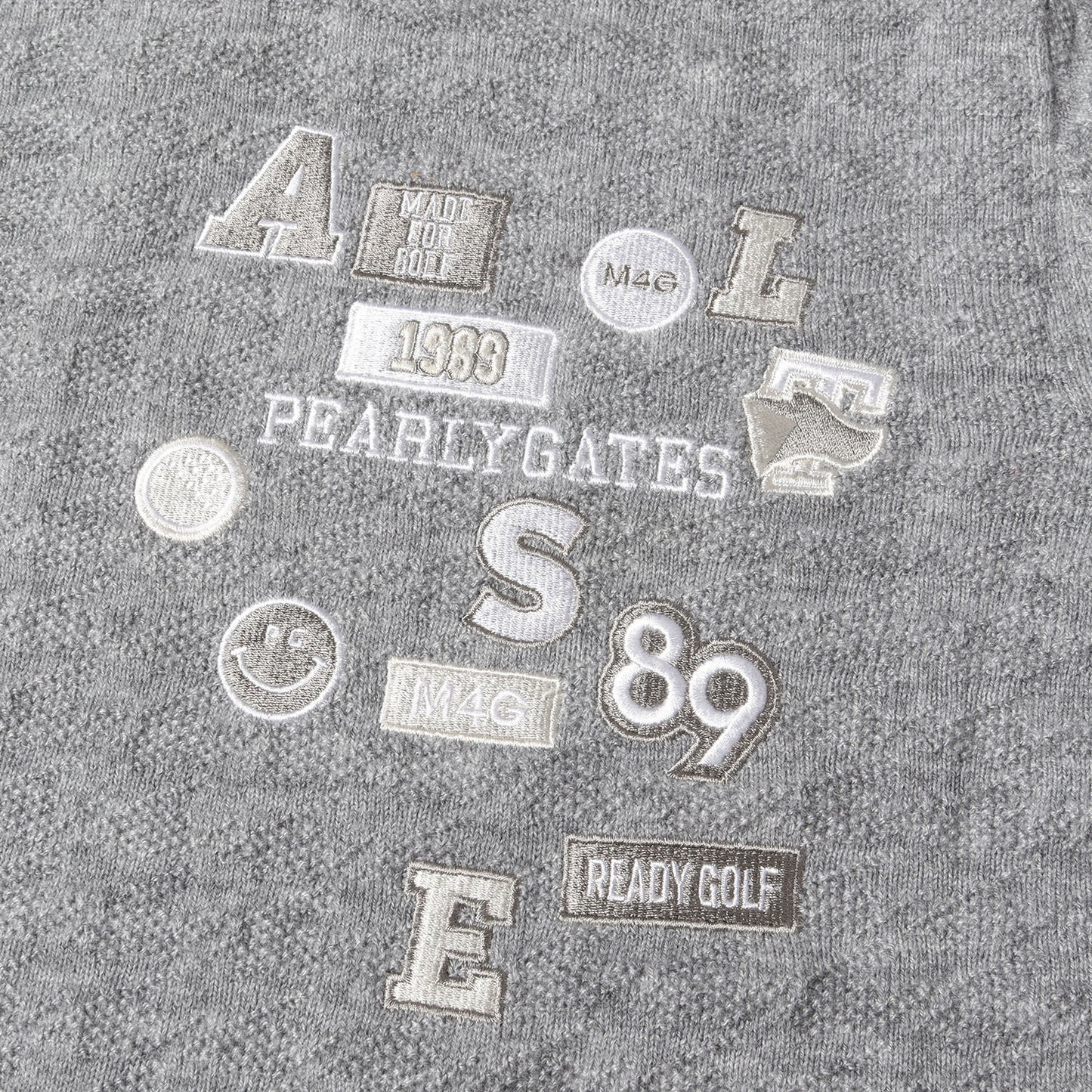 23AW ロゴ ワッペン 刺繍 ウール ニット セーター (055-3270152)