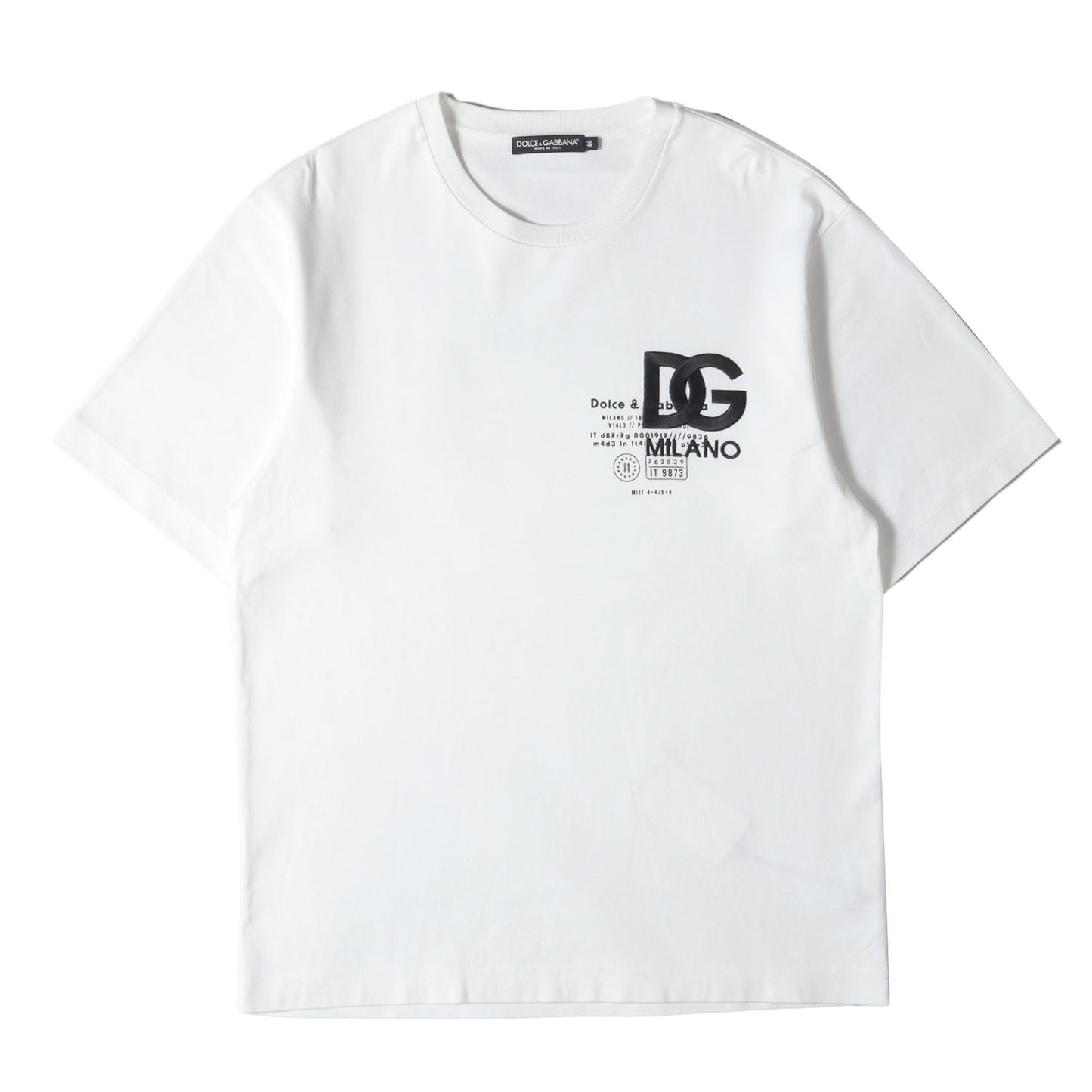 23AW DG 刺繍 グラフィック ロゴ プリント Tシャツ (G8PN9Z G7K0I)