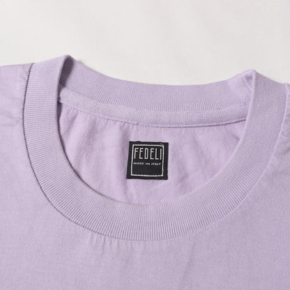 ヘムリブ プレーン ソリッド Tシャツ (ABE MM BH GIZA JERSEY) / MADE IN ITALY