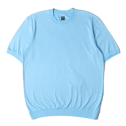 ヘムリブ プレーン ソリッド Tシャツ (ABE MM BH GIZA JERSEY) / MADE IN ITALY