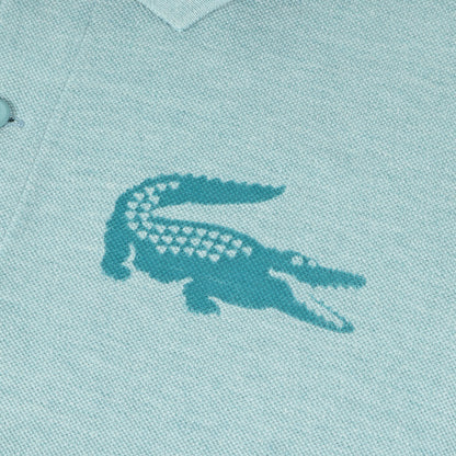 ワニ ジャガード 鹿の子 ポロシャツ (PH931EL) / MADE IN JAPAN