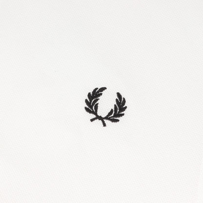 25SS × FRED PERRY バック スローガン メッセージ ロゴ 鹿の子 ポロシャツ (FO-T502)