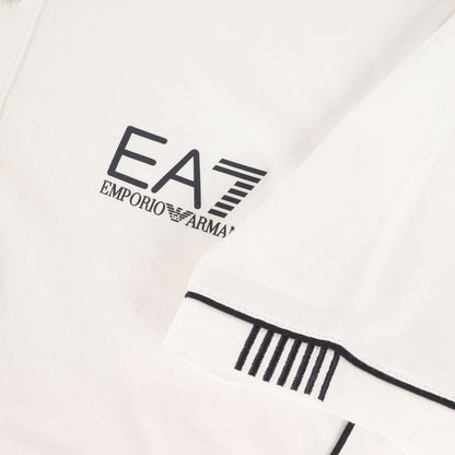 ワンポイント EA7 天竺 ポロシャツ