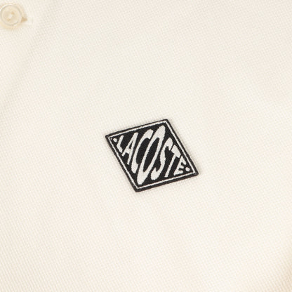 ロゴ ワッペン 刺繍 鹿の子 ポロシャツ (PH9048) / L!VE