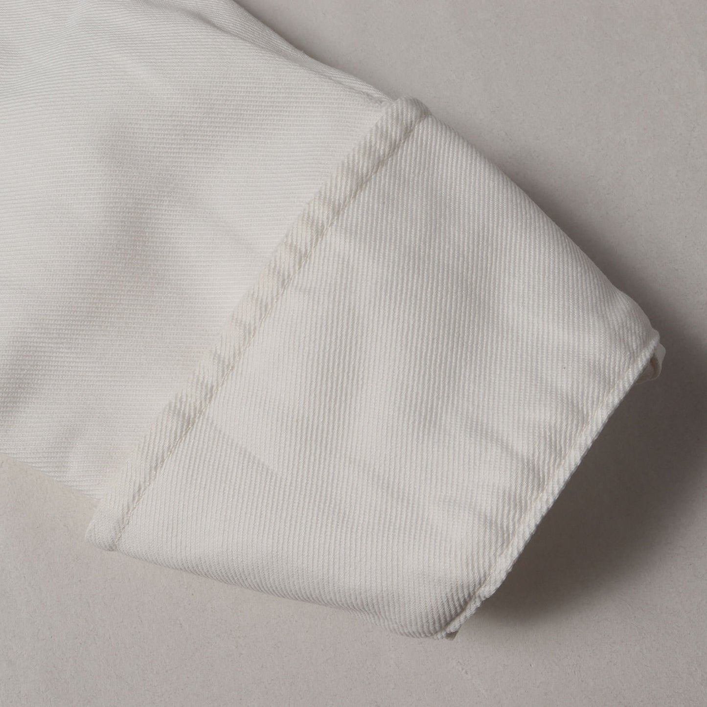 ダメージ加工 ウエストシェイプ ホワイトデニム ウエスタン シャツ