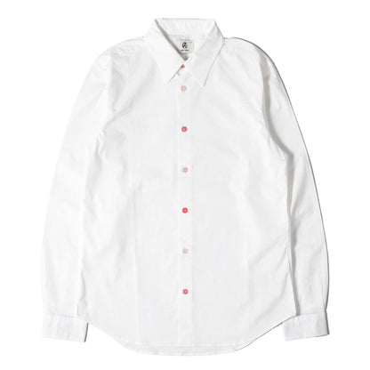 カラフルボタン ストレッチ ブロード ドレス シャツ (COTTON STRETCH SHIRTS 172300 610P) / PS MADE IN JAPAN