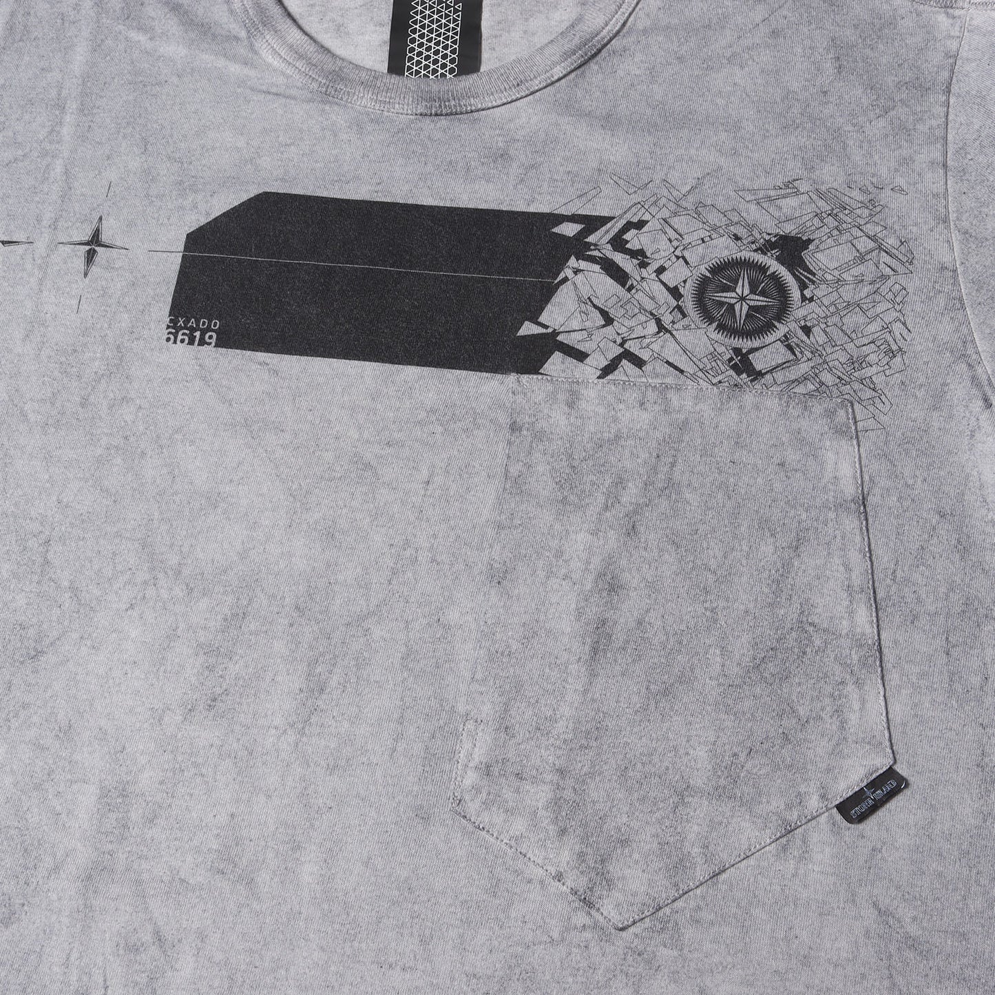 ガーメントダイ加工  ポケット Tシャツ (Shadow Project Chest Pocket T-shirt 661920111)